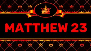 MATTHEW 23 (NIV) by Max McLean