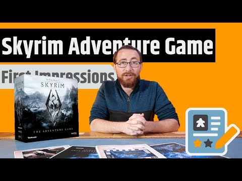 The Elder Scrolls: Skyrim - Adventure Board Game - YouTube Video