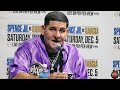 "DANNY HAD TO LET HIS HANDS GO!" ANGEL GARCIA DISAPPOINTED REACTS TO ERROL SPENCE JR BEATING DANNY