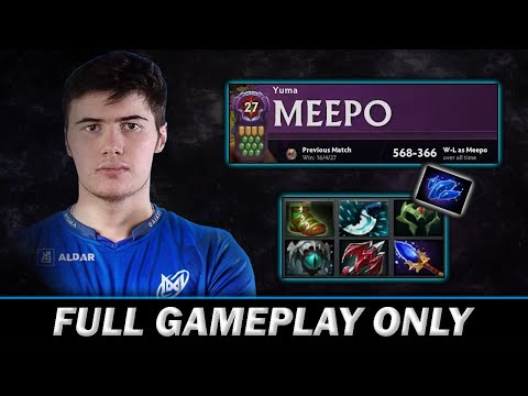 900+ Matches Meepo, Yuma is a Meepo Spammer! - Full Gameplay Meepo #517