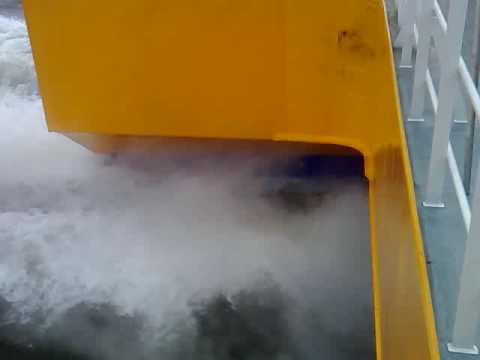 Achterdek SWATH IJmuiden 16-11-2008