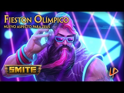 Revelación aspecto Fiestón Olímpico - Dios Zeús SMITE