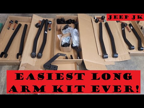 BOLT ON LONG ARMS?! Jeep Wrangler JK Rough Country Long Arms