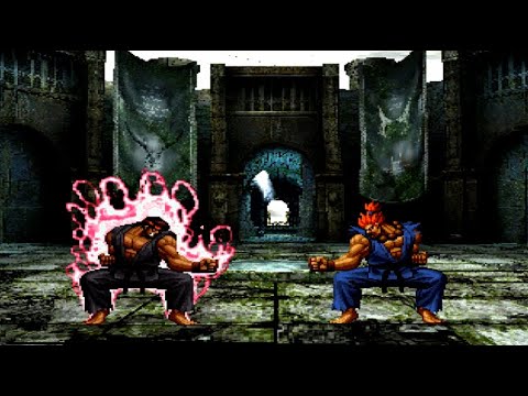 Evil Ryu vs Gouki Full Fight!
