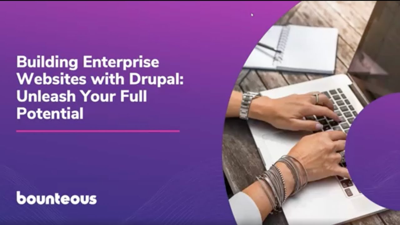 Building Enterprise Websites with Drupal: DrupalCon Portland 2022 (Virtual Submission)