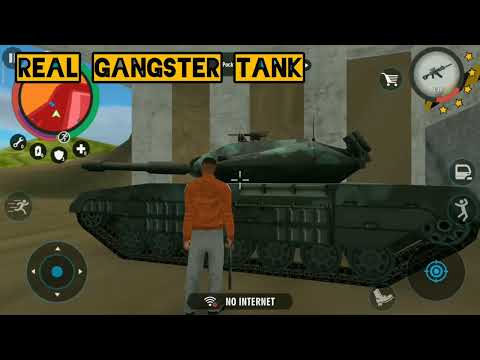 Real Gangster crime ( Going in a tank in police station and attack Army's) Gameplay HD