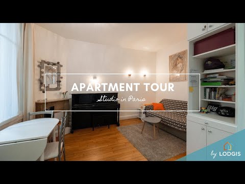 Apartment Tour // Furnished  22.4m2 in Paris – Ref : 11120555