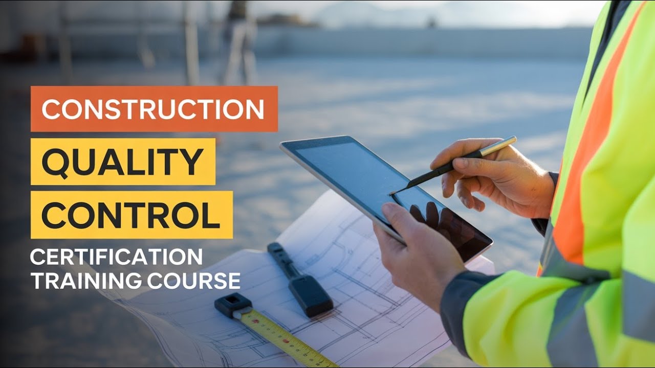 Construction Quality Control Certification Training Course