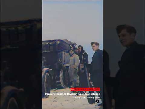 Panzergrenadier Division "Großdeutschland" (Wehrmacht) fighting around Kharkov during WWII 1943 #ww2