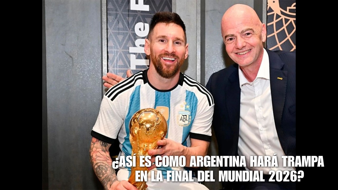 ASÍ HARÁ TRAMPA ARGENTINA para GANAR LA FINAL del MUNDIAL 2026?