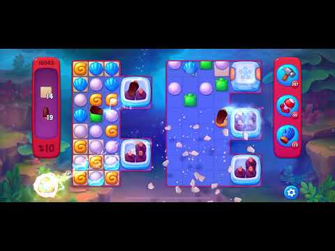 Fishdom Hard level 10043 no boosters フィッシュダム ハード