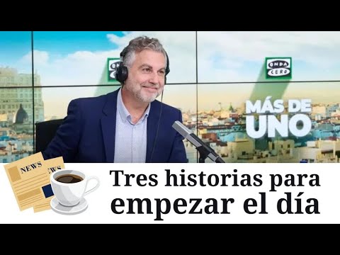 Las tres noticias de Alsina para empezar el día: 
