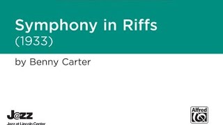 VINTAGE Symphony In Riffs Benny Carter (Jazz At Lincoln Center)" Orchestra David Berger Drum Cover