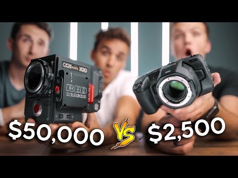 Black Magic Pocket Cinema 6k vs. RED Weapon 6k