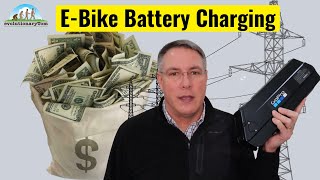 How much does it cost to charge your E-Bike battery?