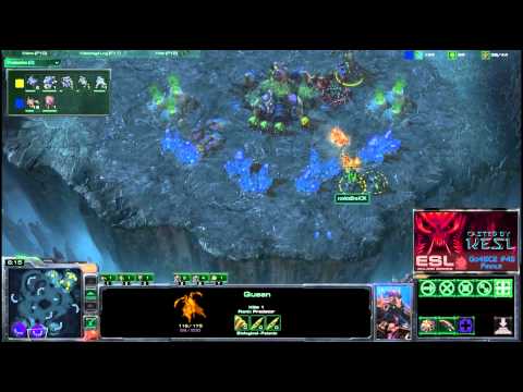Go4SC2 #45 Finals - Darkforce vs BratOK Game 1