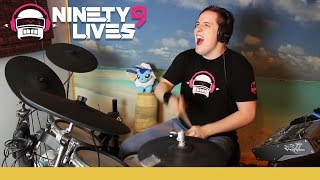 tiasu - Raw (feat. The8BitDrummer) | Ninety9Lives Release | Live Drums