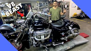 Customising my Harley street rod 750