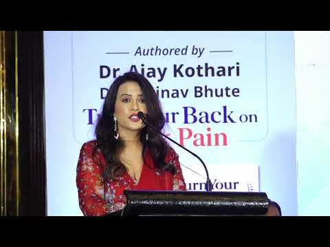 Dr Ajay Kothari book launch ceremony “Turn your back on back pain “ #spine #backpain #yoga #gym