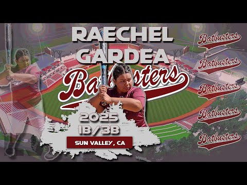 2025 Raechel Gardea 🥎 First Base and Third Base, Softball Skills Video - Batbusters Mena