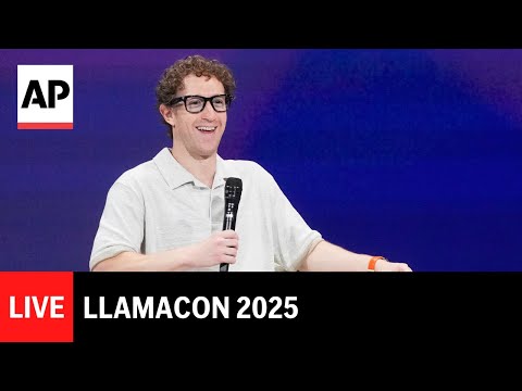 LlamaCon 2025 LIVE: Mark Zuckerberg chats with Microsoft CEO Satya Nadella thumbnail