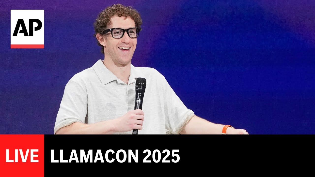 LlamaCon 2025 LIVE: Mark Zuckerberg chats with Microsoft CEO Satya Nadella