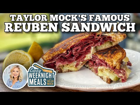 Easy Weeknight Meal: Taylor Mock's Famous Reuben Sandwich | Blackstone Griddles