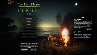 The Last  Plague Blight: Building a Layto Shelter, Hunting Ect DEMO (NO MIC) PT2