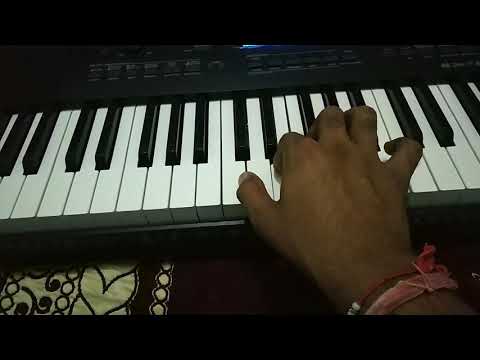 Happy birthday tune on keyboard by Mohit