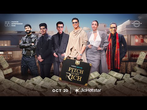 Hotstar Specials: Pitch To Get Rich | Karan Johar | Oct 20 | JioHotstar
