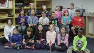 Third Grade Music Class singing Ben Lee&#39;s &quot;Happiness&quot;