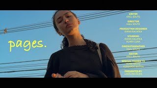 pages. (2025) - short film