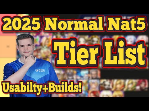 2025 Normal N5 Tier list & Where to use + Builds Review! by Seiishizo - Summoners War