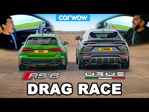 Audi RS6 v Lamborghini Urus - DRAG RACE *Mat vs Yianni*