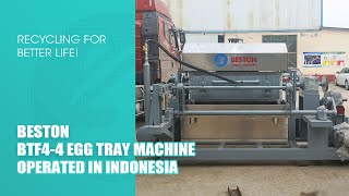 Egg Tray Making Machine in Indonesia