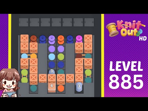 Knit Out Level 885 Solution Walkthrough