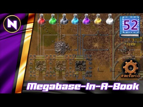 5400 Space Science / min ⚪ Design and Timelapse Build | #52 | Factorio Megabase-In-A-Book Lets Play