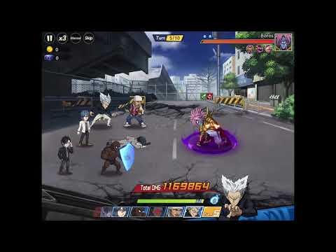 ONE PUNCH MAN THE STRONGEST! OPM! BOROS! CLUB BOSS! HOW TO SURVIVE 10 ROUND IN BOROS CLUB BOSS!!!