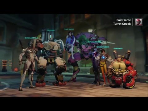 Turret Streak (Overwatch Beta)
