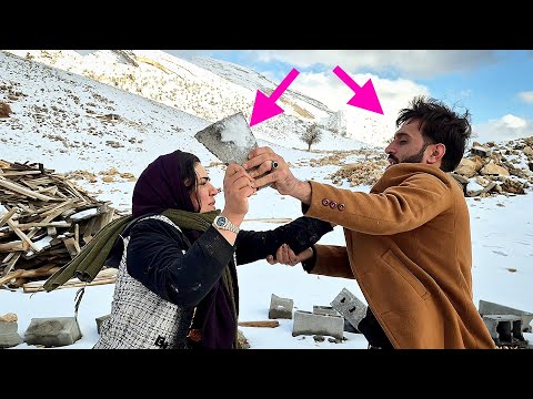 Samira with a brick in her hand; the moment when everything could have ended