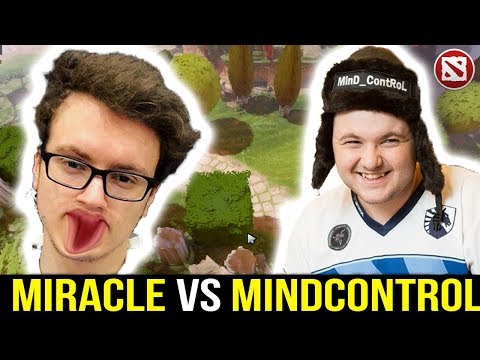 MIRACLE Monkey king vs MINDCONTROL sven - Brother carry Fight