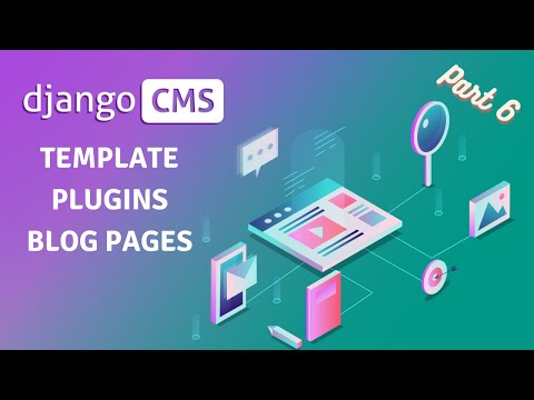 Django CMS - Templates, Plugins, Create Page,s and Subpages, Code Editor | Part 6 thumbnail