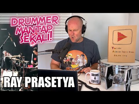 Drum Teacher Reacts: RAY PRASETYA Drum Solo with Agnez Mo