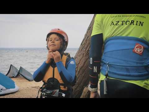 Witek 8 years old Kiteboarder kid | Kite Zone Kiteboarding Centre