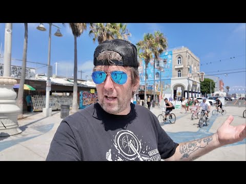 The Last Day Of August On Santa Monica Pier & Venice Beach- Busy Saturday Walking The Boardwalk 2024