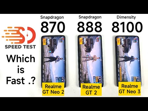 Realme GT 2 vs GT Neo 3 vs GT Neo 2 Speedtest Comparison Shocking Results OMG 😱