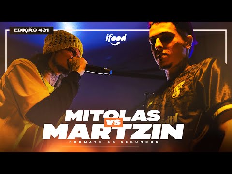 (RIMOU MUITO) MARTZIN (MG) X MITOLAS | PRIMEIRA FASE | BDA 431 (EDIÇÃO DE 45 SEGUNDOS)