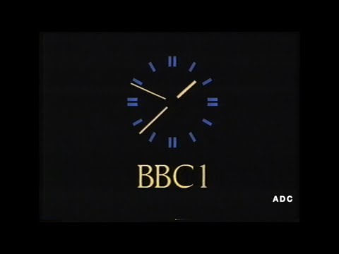 BBC1 announcer Andy Cartledge link & closedown 18th April 1987
