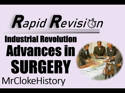GCSE History Rapid Revision: 19th Century Advances in Surgery