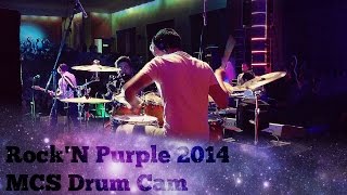 MCS. Whitesnake Give Me All Your Love Drum Cam (Rock'n Purple 2014)